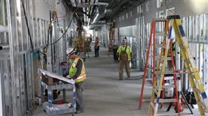 Grant hallway framing 